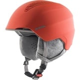 Alpina Grand JR - Sicherer, Leichter, Stoßabsorbierender & Individuell Anpassbarer Skihelm Für Kinder, pumpkin-orange matt,