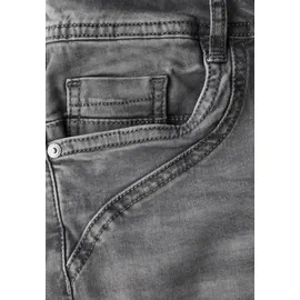 Cecil Style Scarlett Shorts GreyWashed (mid grau used wash), 33, - 33