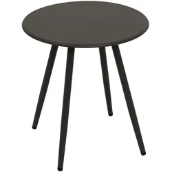 DEGAMO Beistelltisch DENVER 45cm rund, Metall anthrazit