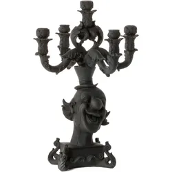 Burlesque Clown Kerzenständer schwarz
