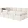 Selsey Kinderbett Cloudy 120 x 200 cm Kiefer Textil Creme