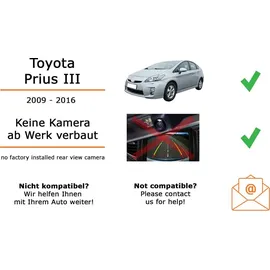JUST SOUND best choice for caraudio Autoradio Einbaupaket Kenwood DMX6523DABS passend für Toyota Prius III | CarPlay Wireless Android Auto Wireless