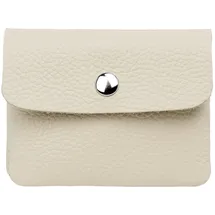 CASPAR Kleiner Geldbeutel Damen Geldbörse beige