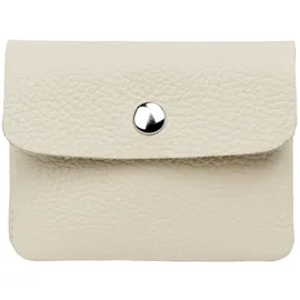 CASPAR Kleiner Geldbeutel Damen Geldbörse beige