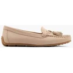 Mokassin - Damen - beige - 37
