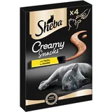 Sheba Beutel Creamy Snacks mit Huhn 11 x 4 x 12g
