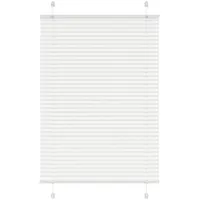 VidaXL Plissee Weiß 90x150 cm Stoffbreite 89,4 cm Polyester