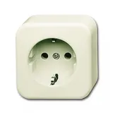 Busch-Jaeger Schuko-Steckdose 1-fach Weiß