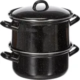 RIESS Kartoffeldämpfer 18 cm schwarz