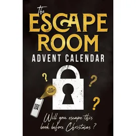Solv The Escape Room Advent Calendar: Puzzle book for adults with 24 interactive riddles to solve while waiting for christmas (Escape Room 2.0 Books)