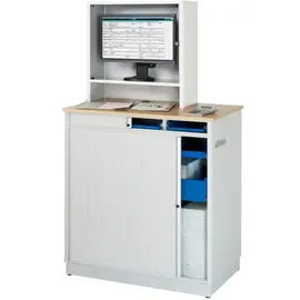 Certeo Rau Computer-Station stationär 26BxTxH 1030x660x1810mm