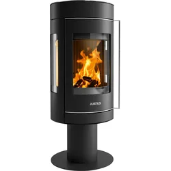 Kaminofen JUSTUS "Meva", schwarz, Kaminöfen