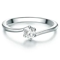 Trilani Ring Sterling Silber Zirkonia in silber | Gr.: 48