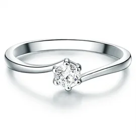 Trilani Ring Sterling Silber Zirkonia in silber | Gr.: 48