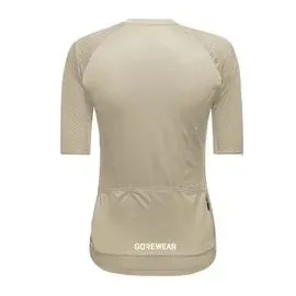 Gore Wear spinshift kurzarm trikot fur damen beige
