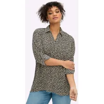 Witt Weiden Longbluse schwarz-camel 50