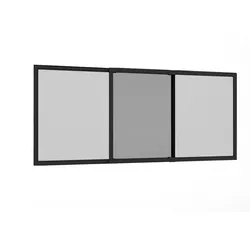 Hecht Alu Fliegengitter Schiebefenster 75x100 anthrazit 101690207-VH
