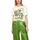 Marc Cain T-Shirt mit Leomotiv weiß 36
