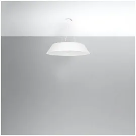 Sollux Vega 1-flg. 70 cm rund weiß