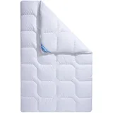 fan Microfaserbettdecke »Kansas« extrawarm Füllung Polyesterfaser 1 Stk. tlg. Bettdecke in 135x200 cm und weiteren Größen, für Sommer oder Winter, weiß