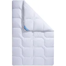 fan Microfaserbettdecke »Kansas« extrawarm Füllung Polyesterfaser 1 Stk. tlg. Bettdecke in 135x200 cm und weiteren Größen, für Sommer oder Winter, weiß