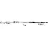 Ultraflex C8-steuerkabel - Grey - 10 ́