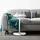 [en.casa] Beistelltisch, Holeby 56 x Ø 38 cm Marmoroptik, cremeweiß