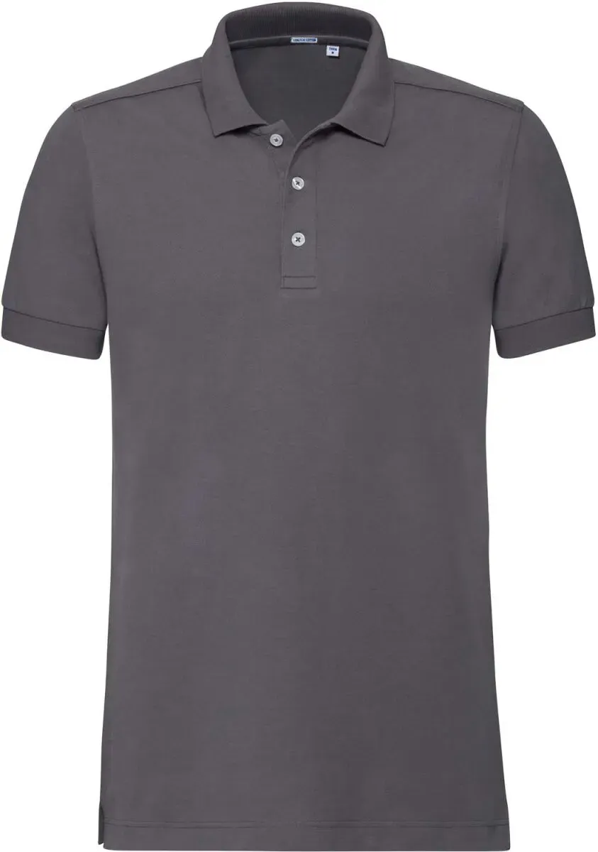 Russell Herren Piqué Stretch Polo R-566M-0 convoy grey (solid) XL