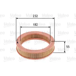 Luftfilter VALEO 585632 für Fiat Seat Panda Ritmo 131 Familiare/Panorama Uno