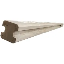 Beckers Betonzaun Zaunpfosten 11,5 x 272 cm Betongrau