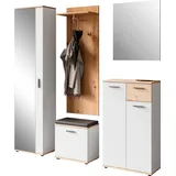 INOSIGN Jakob Garderoben-Set 5 Stk. 0,00 x 0,00 x 0,00 cm weiß