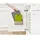 Joseph Joseph DoorStore Schneidebrett-Set Kunststoff 2-tlg. 31 x 6,2 x 2 cm Grau/Grün