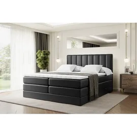 altdecor Boxspringbett mit 2 Matratzen und Topper, - 160x200 cm, Schlafzimmer, Betten, Boxspringbetten