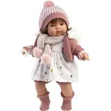 Llorens Weinende Lola Mit Stoffkörper Und Geräuschmechanismus Baby Puppe 38 Cm