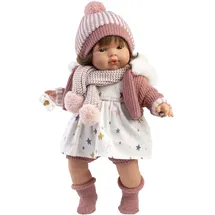 Llorens Lola Mit Stoffkörper Und Geräuschmechanismus Baby Puppe 38 Cm
