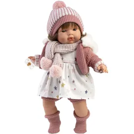 Llorens Lola Mit Stoffkörper Und Geräuschmechanismus Baby Puppe 38 Cm