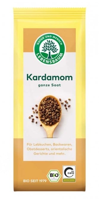 Lebensbaum Kardamom  geschält bio