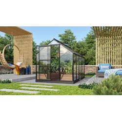 Vitavia Aktionsangebot (inkl. 60 Euro Zubehör): Gewächshaus "Venus 6200",schwarz,6,2 m2