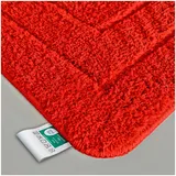 karat homeliving Badematte Atlantis Rot 70 x 120 cm