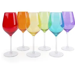 Excelsa Set Von 6 Gläser Color Wine Glas 50 Cl Bunt
