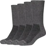 CAMANO Online Unisex organic OCS diabetic Socks 4p ANTHRACITE 43-46