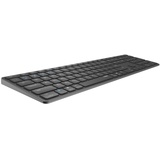 Rapoo E9800M Tastatur Bluetooth QWERTZ Deutsch Grau