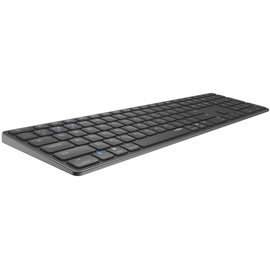 Rapoo E9800M Tastatur Bluetooth QWERTZ Deutsch Grau