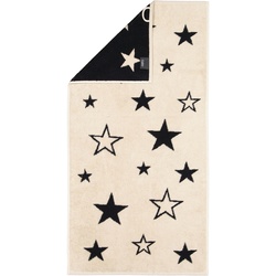 Cawö Cawö Handtücher Christmas Edition Sterne 792 natur-schwarz - 39   