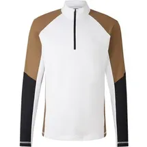 Fire + Ice Berkan First Layer Herren offwhite - Braun/Weiß