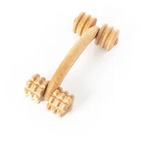TUULI Massagegerät Rücken Nacken Schulter Massageroller Roller aus Holz 1 St