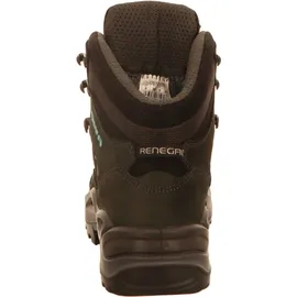 Lowa Renegade GTX Mid Damen Slim Asphalt/Türkis 38