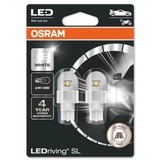 Osram LEDriving SL 921DWP LED Glassockel 12V 16W W16W W2,1X9,5D 2er Set