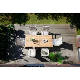 GO-DE Hochlehner-Auflage 120 cm x 50 cm x 6 cm, beige