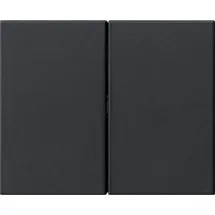 Gira Wippe 2fach System 55 schwarz matt